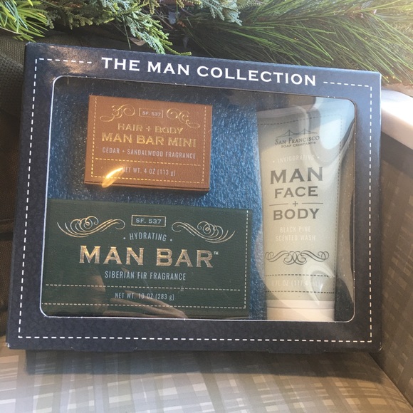 San Francisco Soap Company Man Collection 2 Soaps & 1 Body Wash - Picture 2 of 5